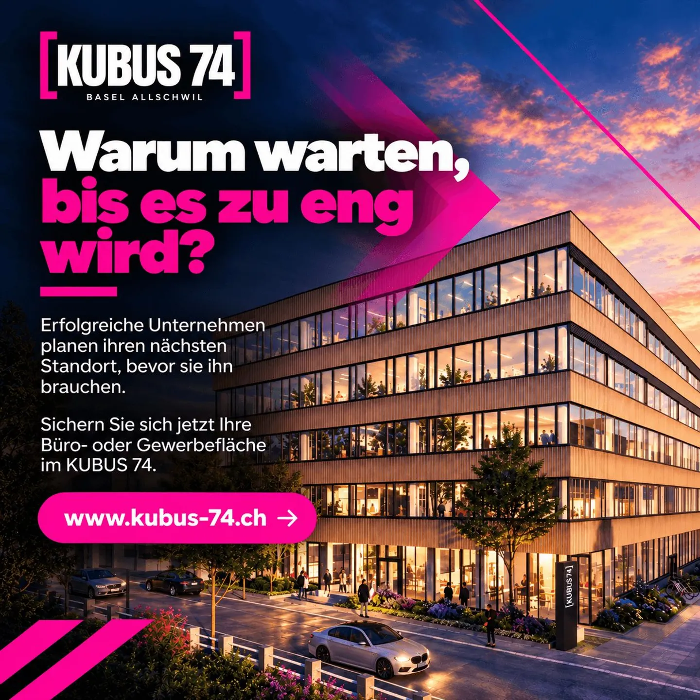 KUBUS 74 | Moderne Büroflächen - Foto 1 von 13