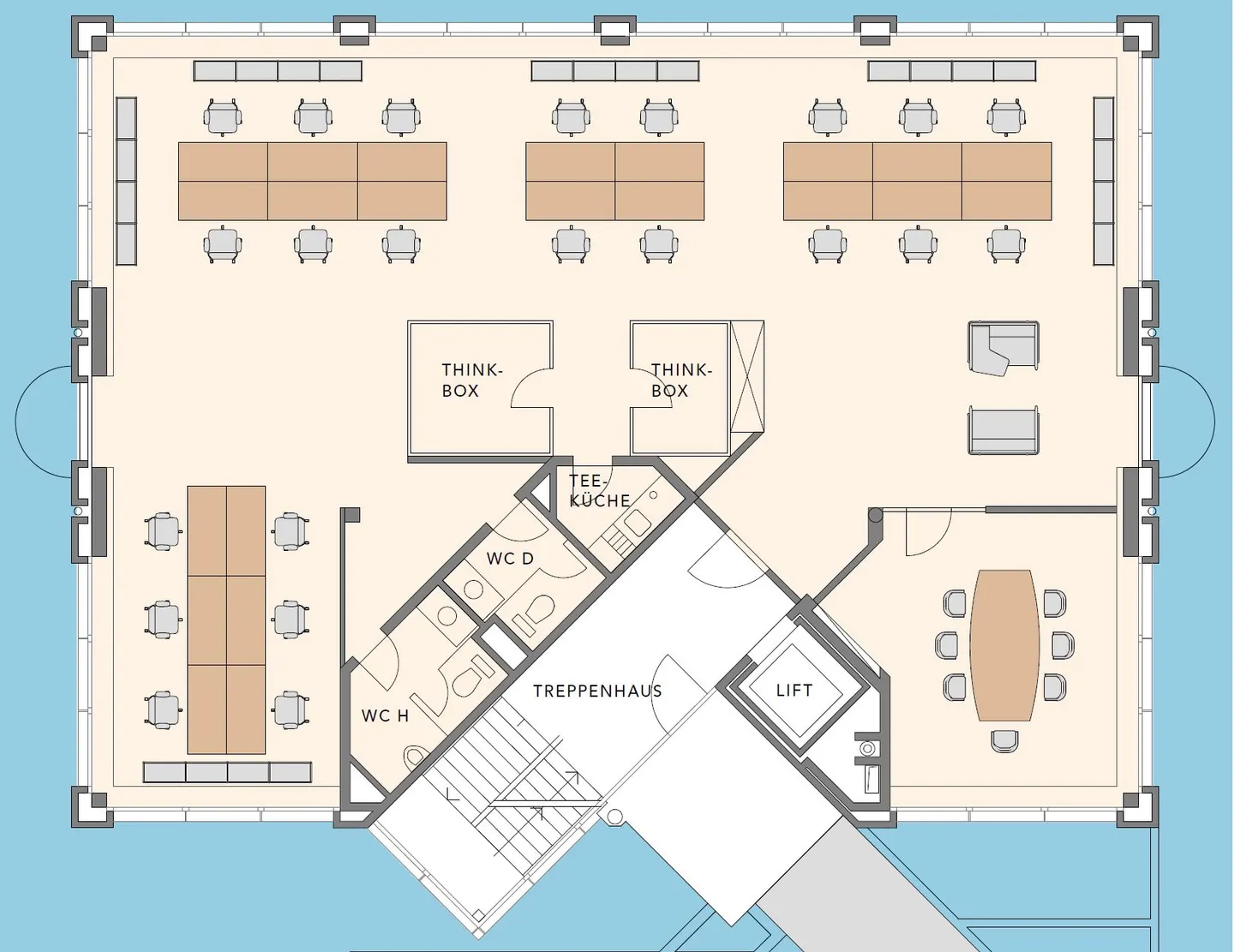 Espace de pratique moderne avec jardin - Photo 13 sur 13