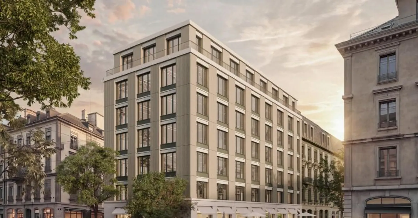 Prime offices for rent, downtown Geneva, Boulevard Georges Favon 7, in a renovated building offering an optimal working environment - Photo 1 of 7
