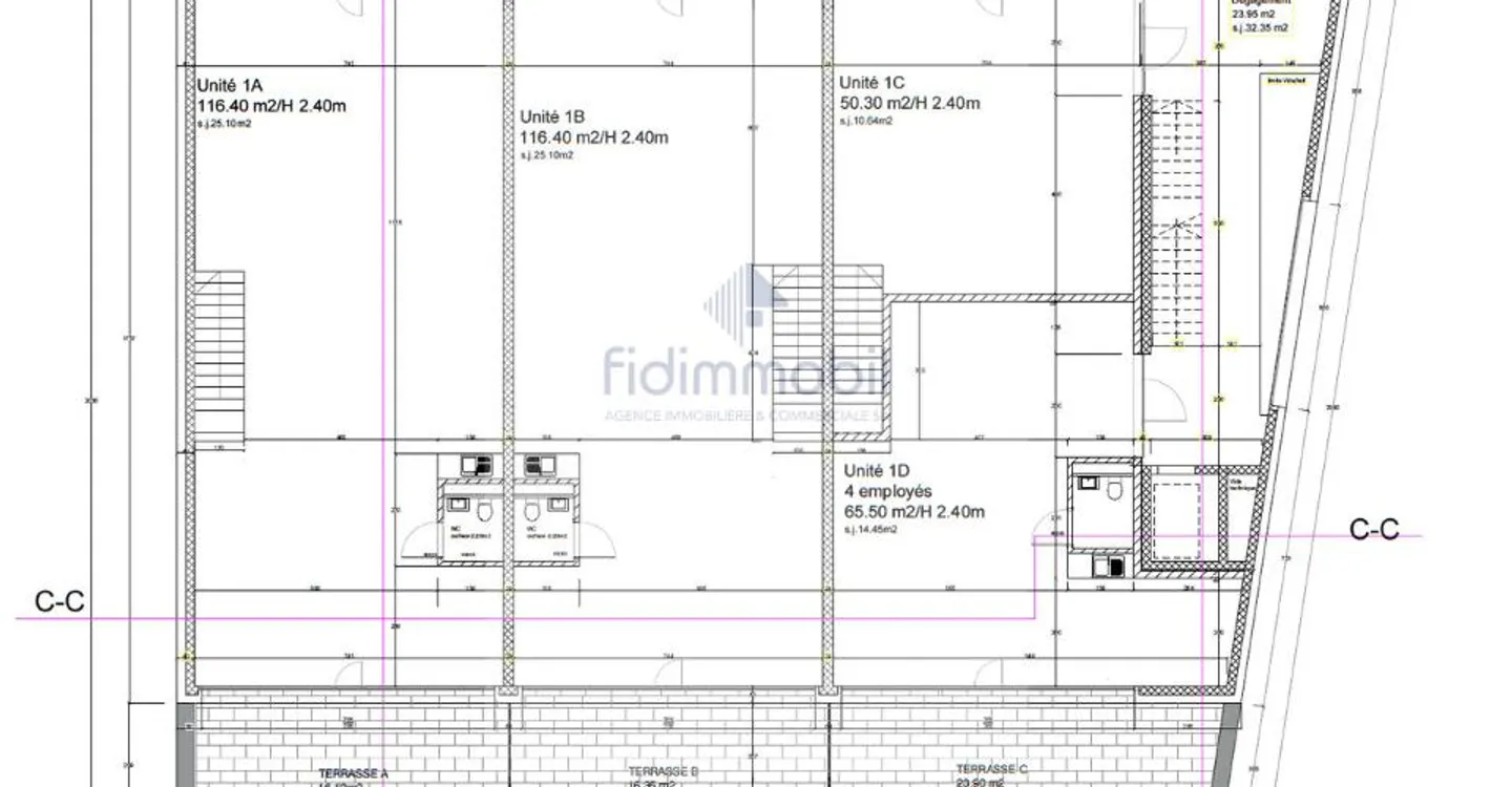 Espaces commerciaux modulables - Photo 3 sur 10