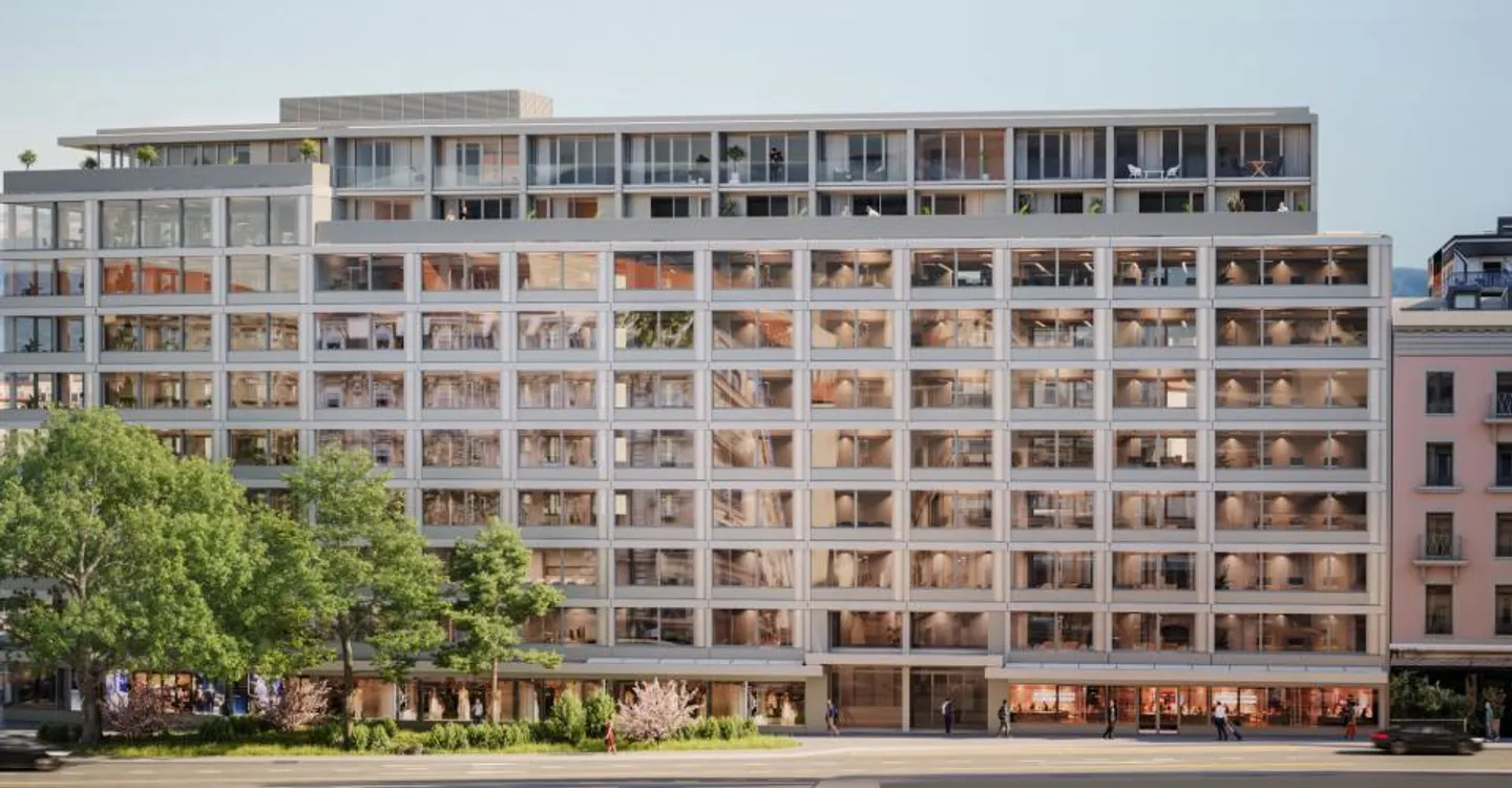 In affitto - Spazio uffici di 405 m² - Edificio EGŌN, Plainpalais, Ginevra - Foto 3 di 9