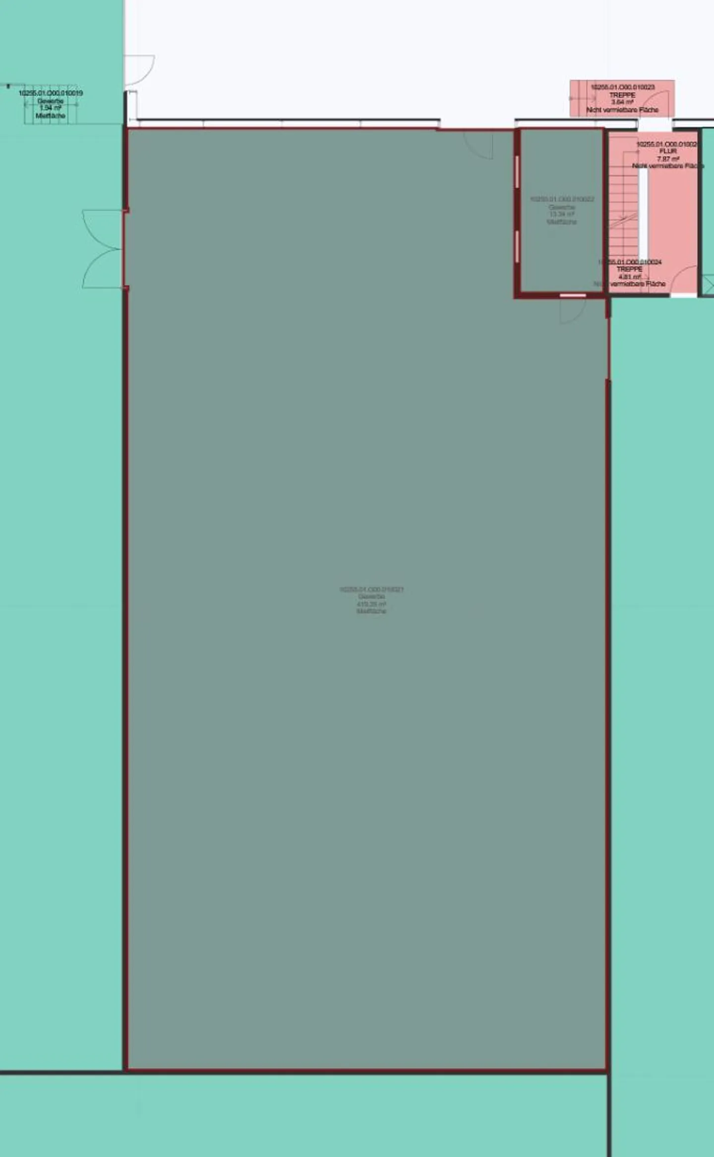 Commercial Hall 433 m2 for rent from 01.08.2026 - Photo 1 of 8