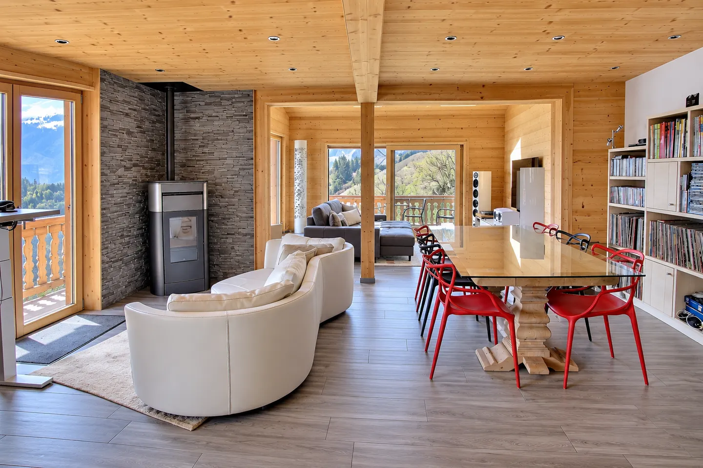 Magnificent chalet with unobstructed view of the Dents-du-Midi - Photo 4 of 13