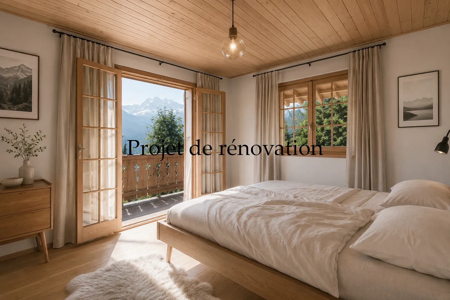 Chalet with breathtaking view in Val-d'Illiez - Photo 8 of 13