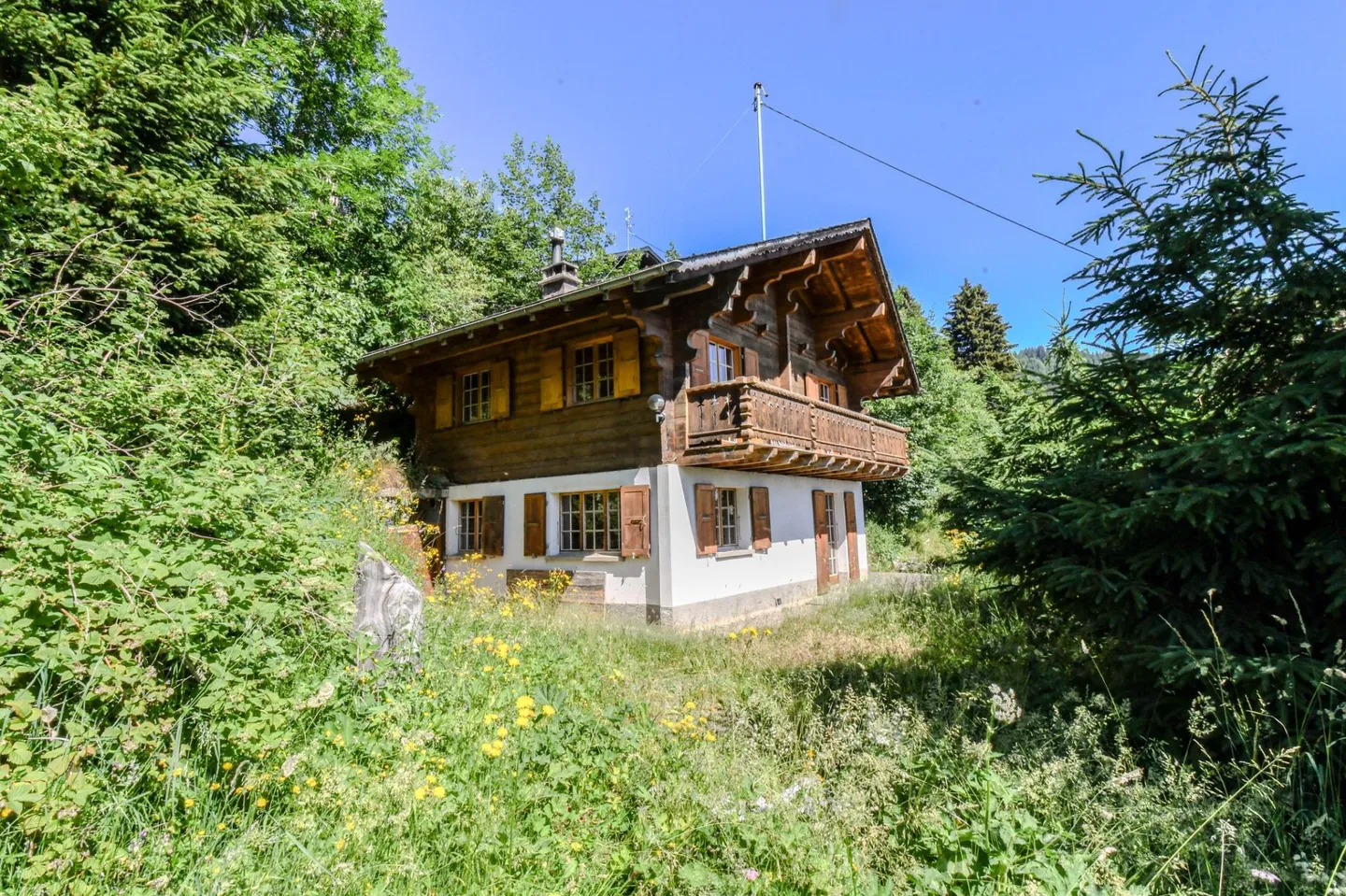 Chalet with breathtaking view in Val-d'Illiez - Photo 12 of 13