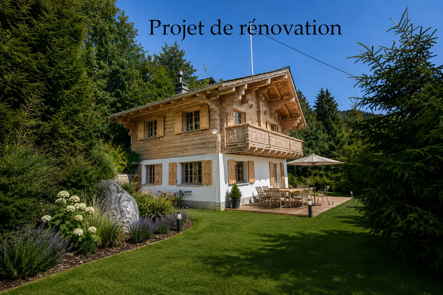 Chalet with breathtaking view in Val-d'Illiez - Photo 3 of 13