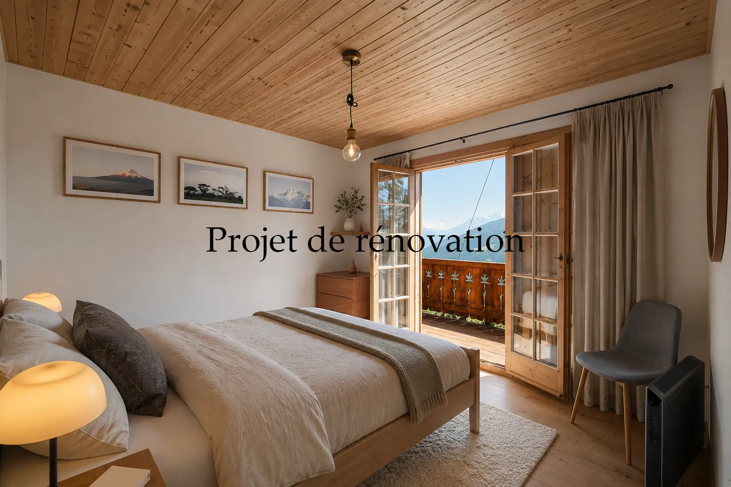 Chalet with breathtaking view in Val-d'Illiez - Photo 10 of 13