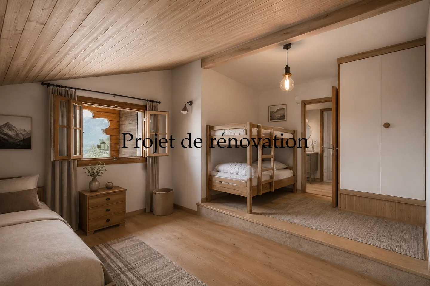 Chalet with breathtaking view in Val-d'Illiez - Photo 9 of 13