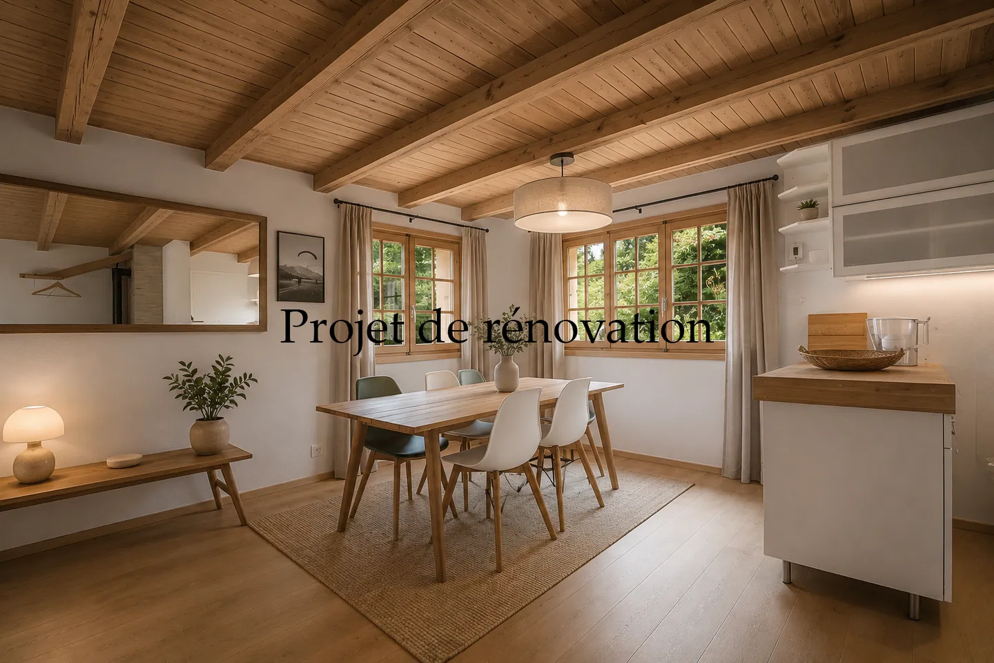 Chalet with breathtaking view in Val-d'Illiez - Photo 4 of 13