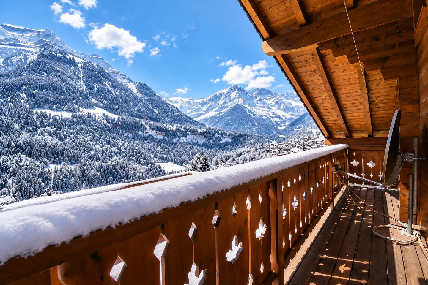Magnificent chalet offering an unobstructed view of the Dents-du-Midi - Photo 11 of 13