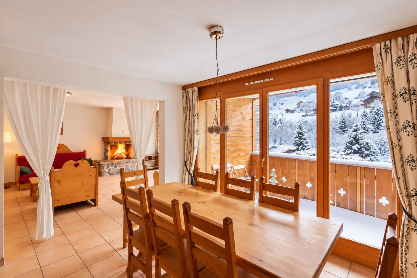 Beautiful 3.5 room apartment in Val-d'Illiez - Photo 3 of 7