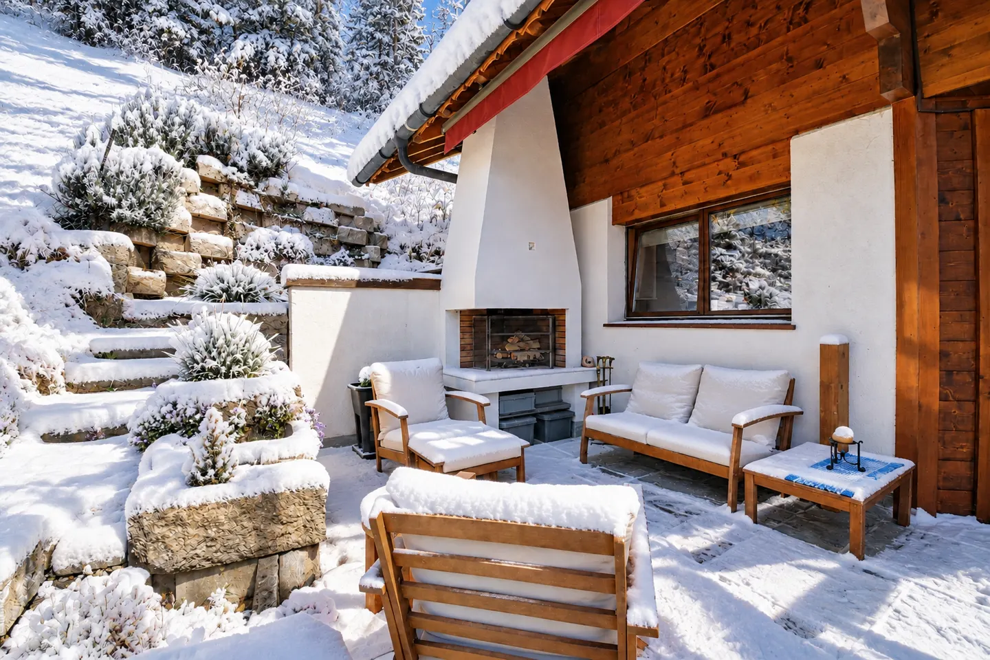 Magnificent chalet offering an unobstructed view of the Dents-du-Midi - Photo 12 of 13