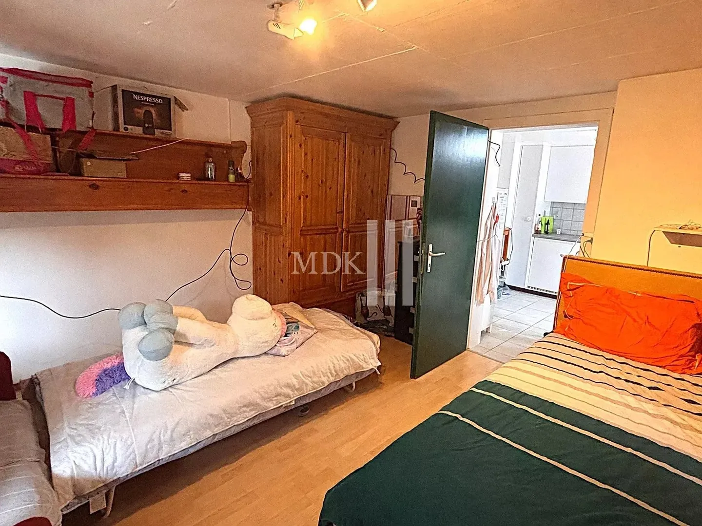 For rent in Troistorrents a studio on the ground floor - Photo 2 of 3