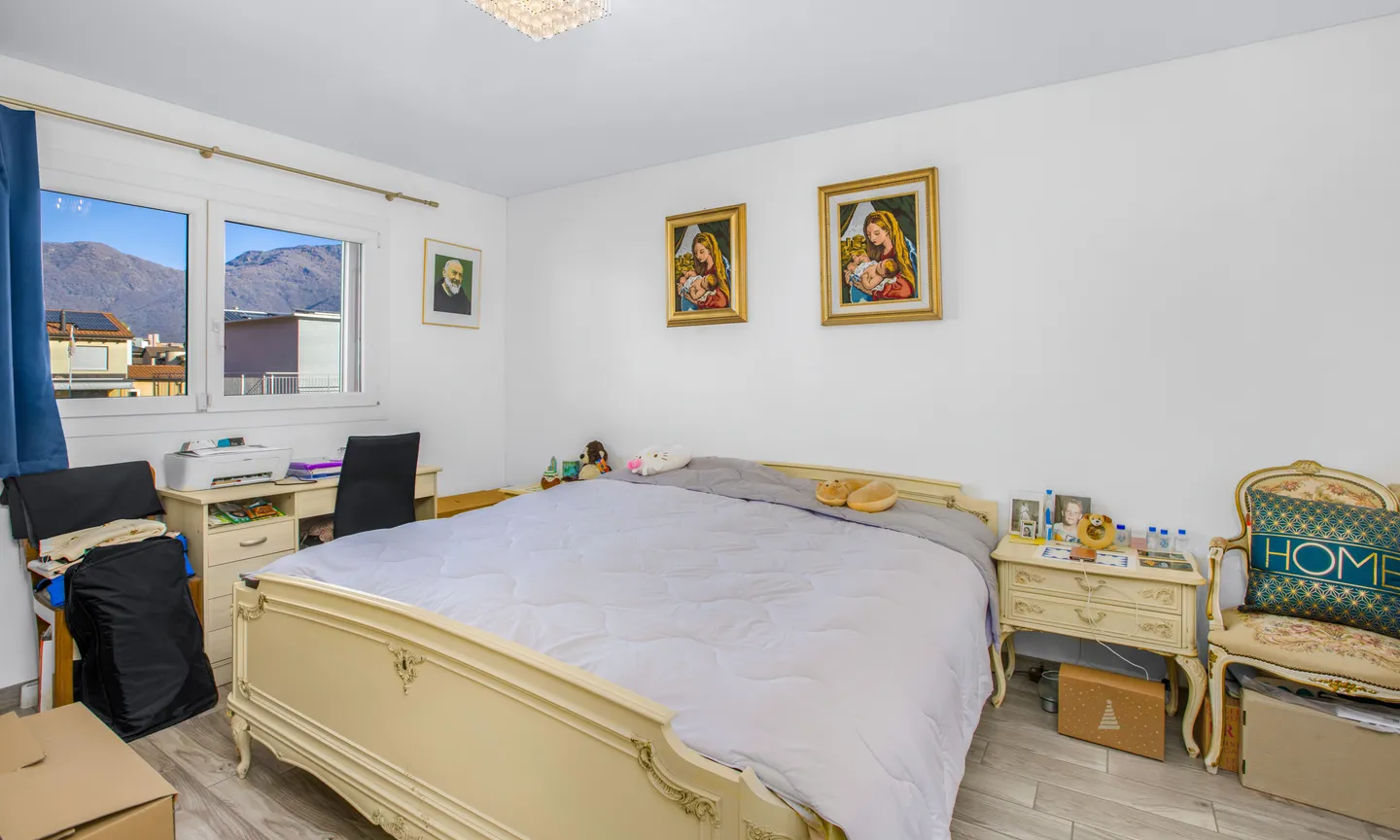 INCANTEVOLE VILLA UNI/BIFAMILIARE CON PISCINA A BEDANO - Foto 8 di 9