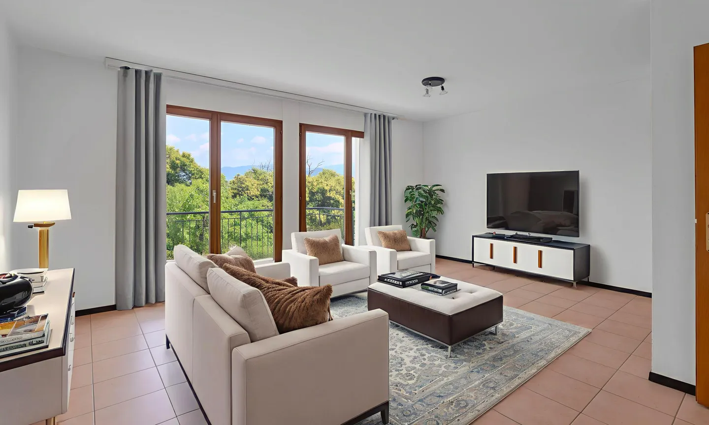 À LOUER MAISON DE 5.5 PIÈCES AVEC 2 TERRASSES À VERNATE - Photo 1 sur 13