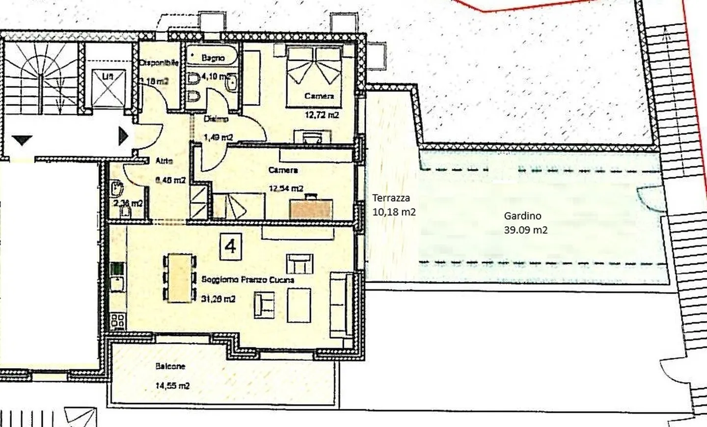 À LOUER 3.5 PIÈCES AVEC JARDIN VUE SUR LE LAC À BOSCO LUGANESE - Photo 10 sur 10