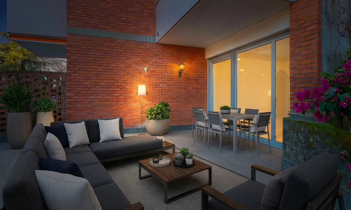 SPACIOUS 3.5 WITH PANORAMIC TERRACE OF 60 SQM IN LUGANO PARADISO - Photo 7 of 10