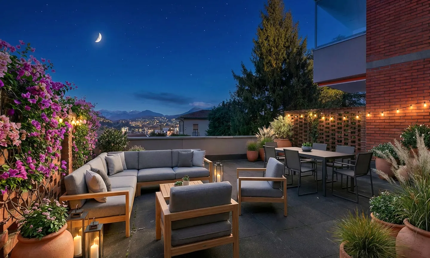 OCCASION - SPACIOUS 3.5 WITH LARGE TERRACE IN LUGANO PARADISO - Photo 7 of 9