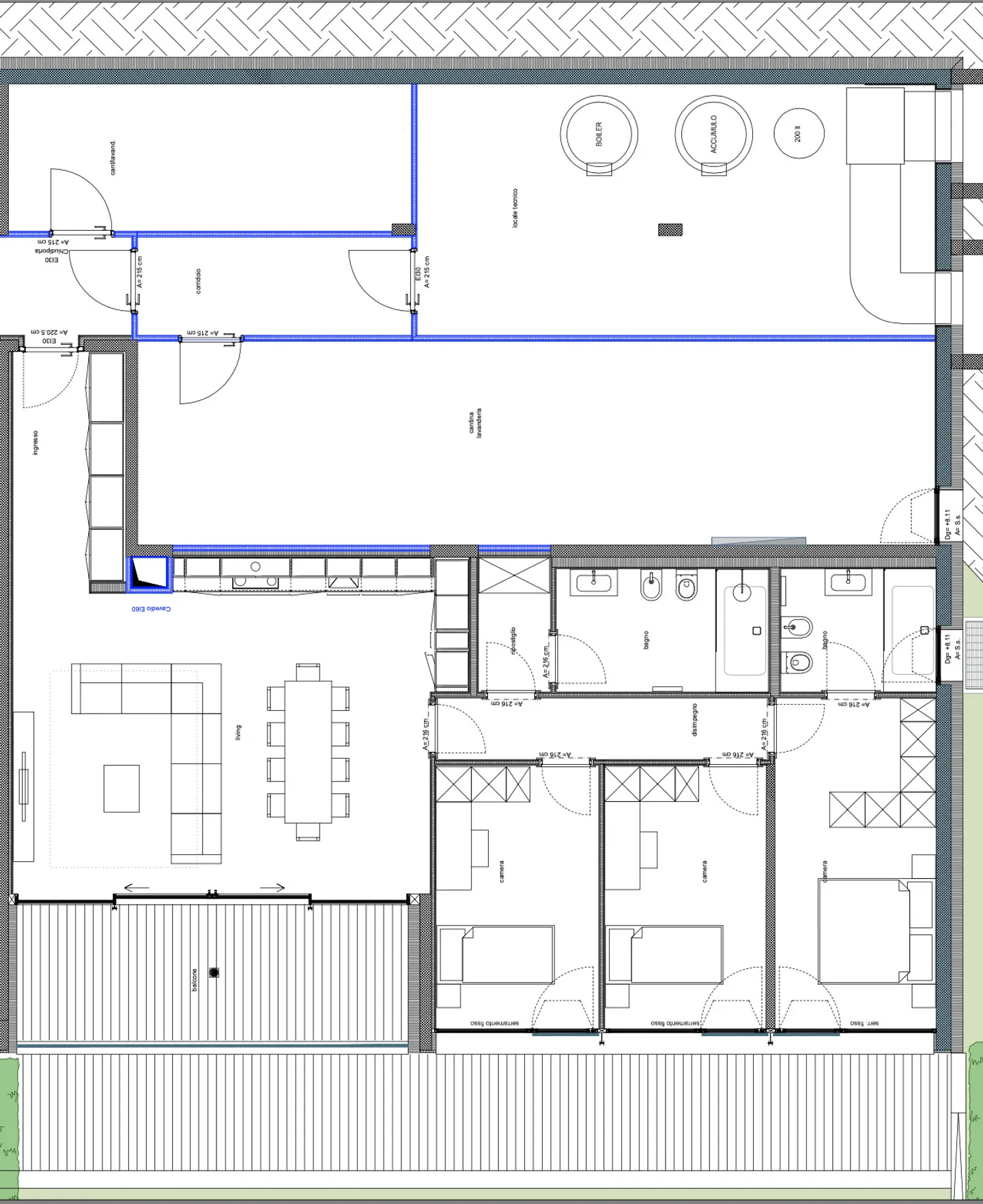 ATTICO 4.5 + LOCALI EXTRA E PISCINA A PONTE CAPRIASCA - Foto 11 von 11