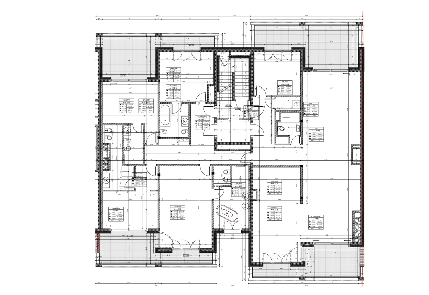 PRESTIGIOUS PENTHOUSE 6.5 WITH ROOFTOP AND LAKE VIEW IN PARADISO - Photo 9 of 10