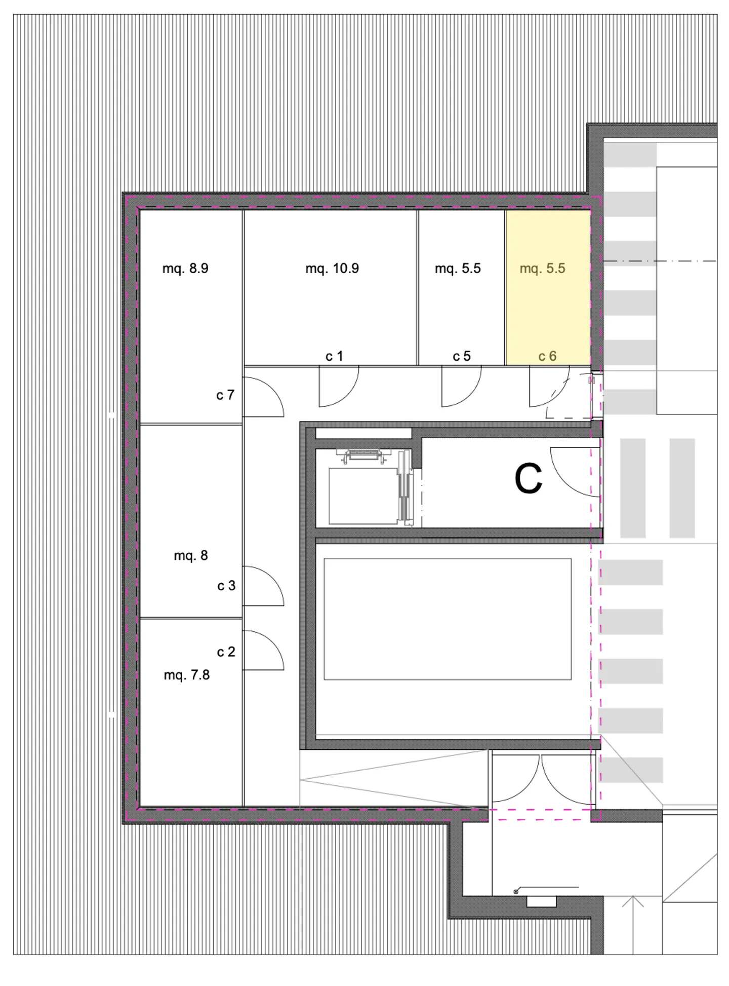 MODERNES ATTIKAWOHNUNG 2.5 ZIMMER MIT TERRASSE UND SEEBLICK IN ROVIO - Foto 9 von 10