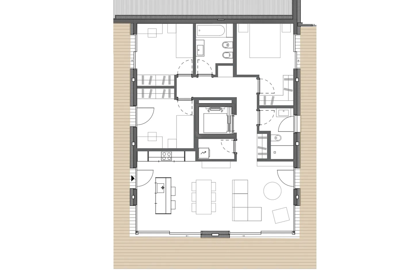 SPLENDID 4.5 ROOMS WITH GARDEN AND LAKE VIEW IN ROVIO - Photo 10 of 10