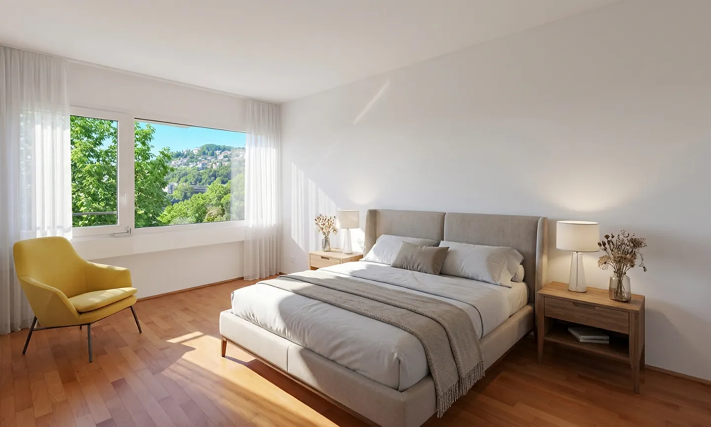 AMPIA VILLA 5.5 CON GIARDINO PISCINA E VISTA LAGO A CANOBBIO - Foto 9 di 13