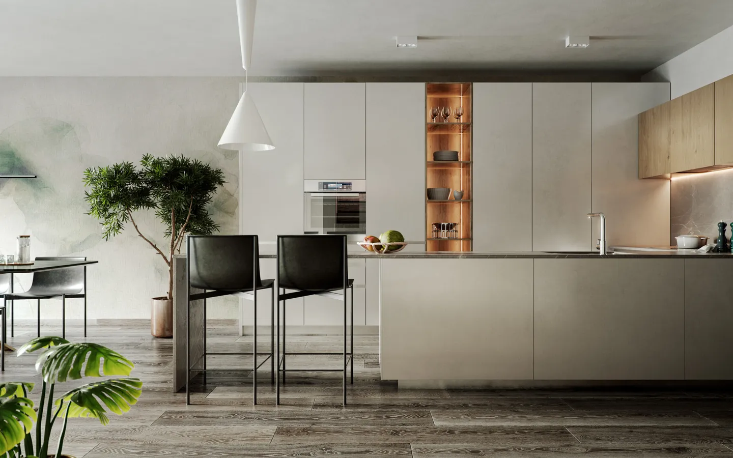 MODERN AND NEW 5.5-ROOM VILLAS WITH GARDEN IN MANNO - Photo 2 of 9