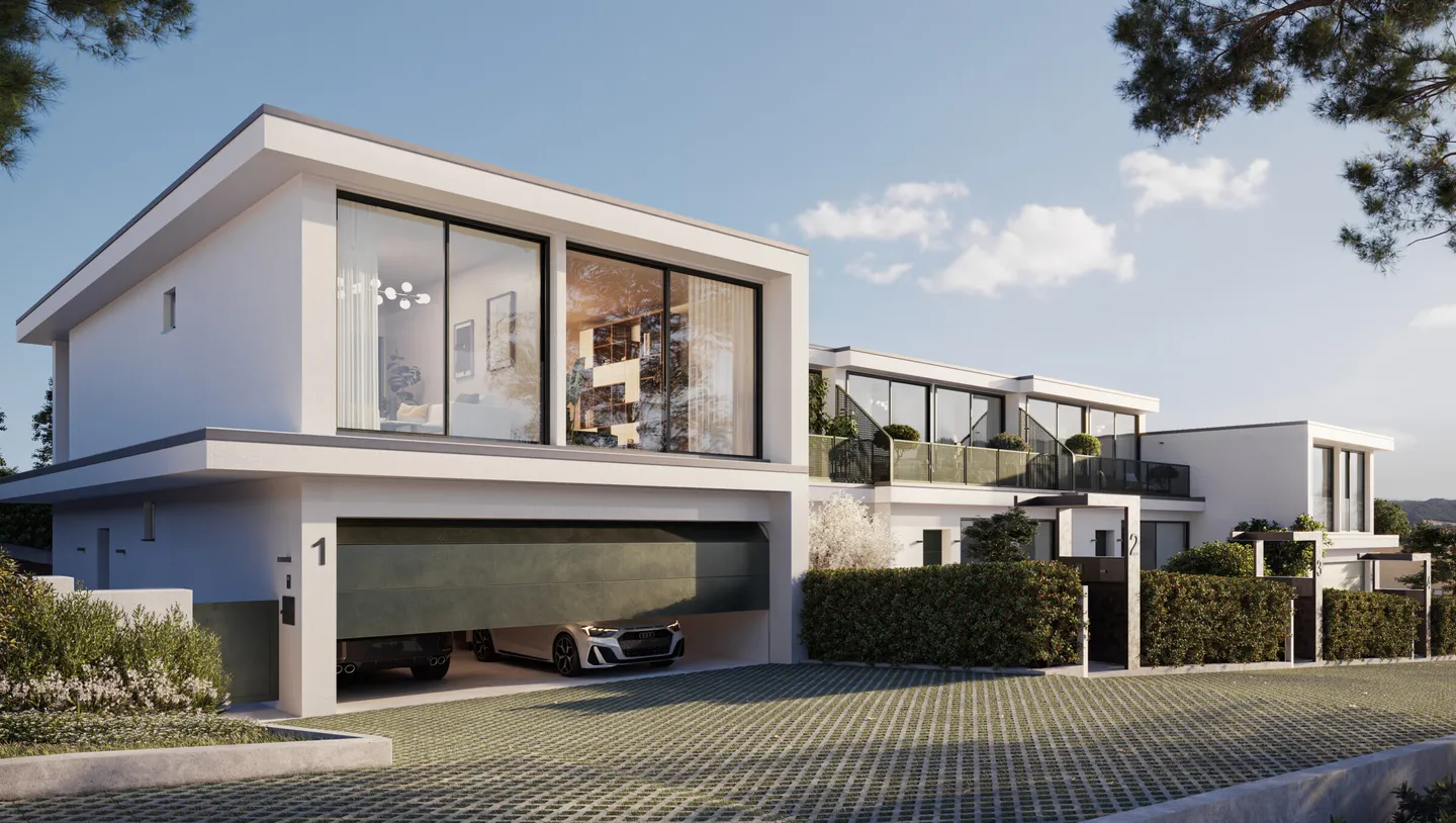 MODERN AND NEW 5.5-ROOM VILLAS WITH GARDEN IN MANNO - Photo 9 of 9