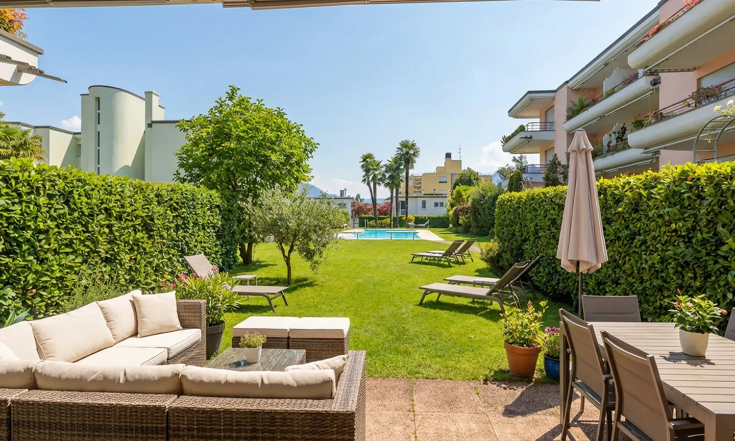 SECONDARY RESIDENCE - 3.5 ROOMS WITH GARDEN IN CASLANO - Photo 1 of 9