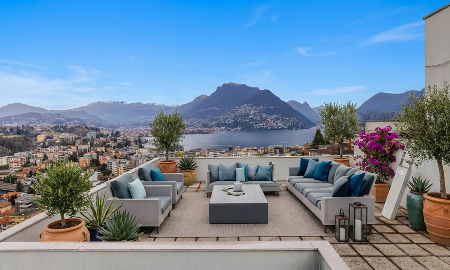 HELLER MÖBLIERTER 3.5-ZIMMER-APARTMENT IN PAZZALLO - Foto 8 von 10