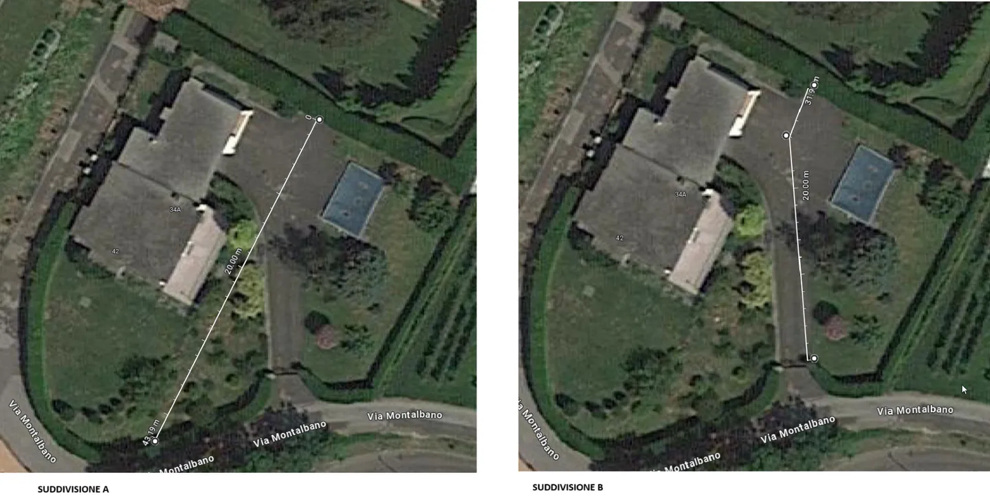 BAUBARES GRUNDSTÜCK VON 705 QM IM BEREICH MONTALBANO IN STABIO - Foto 1 von 6