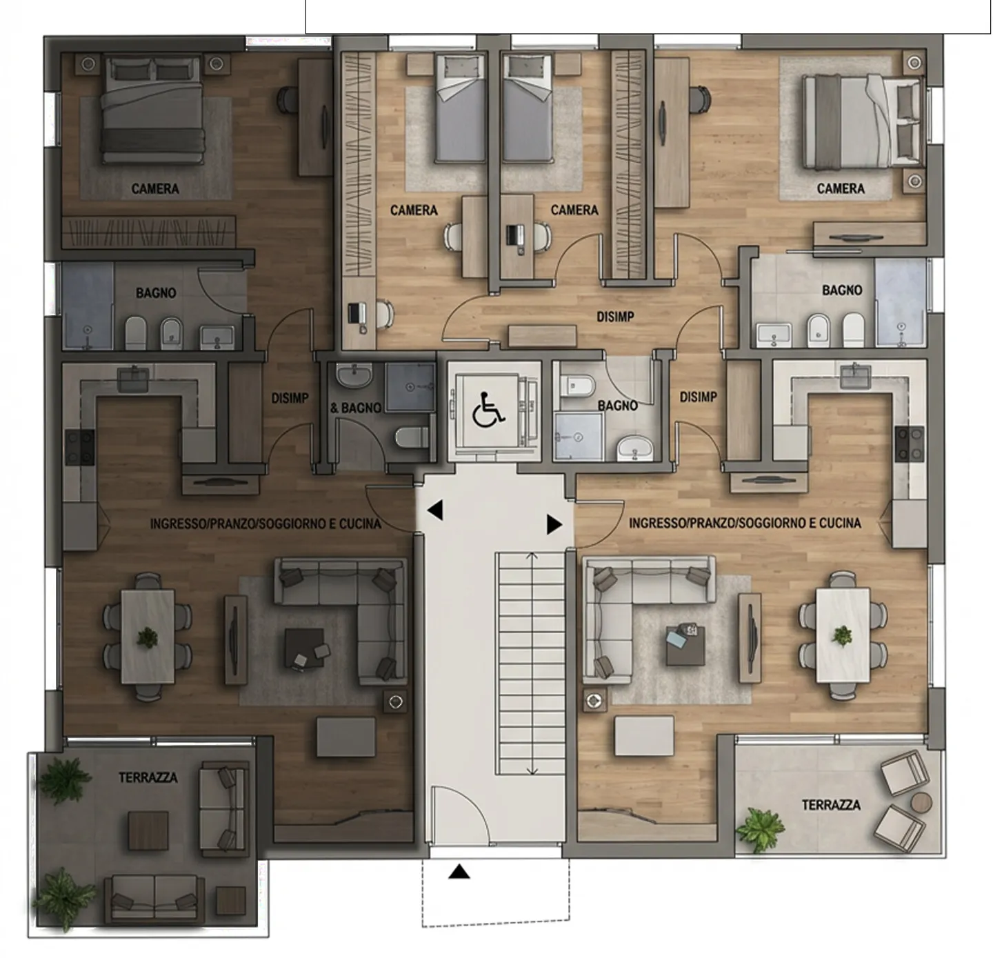 NEU UND MODERN 4.5 ZIMMER MIT GROSSEN GARTEN IN LIGORNETTO - Foto 11 von 11