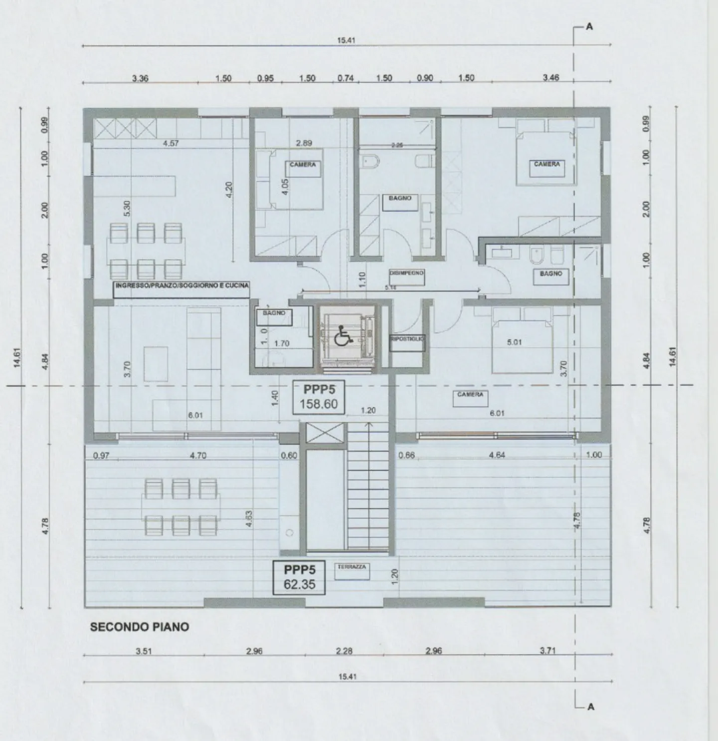 Penthouse moderno con terrazze - Foto 4 di 4