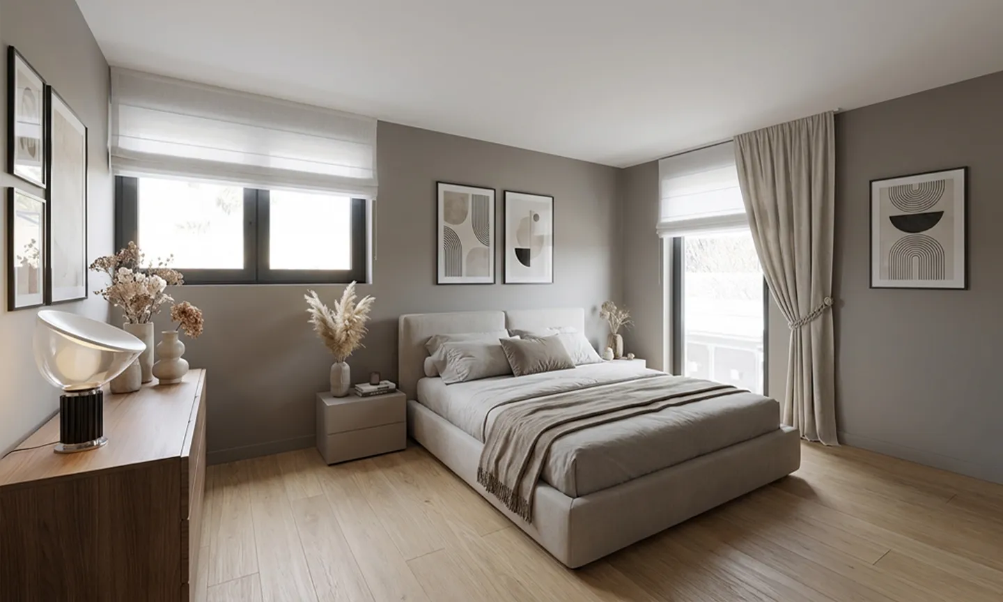 NOUVEAU ET MODERNE PENTHOUSE 4.5 AVEC GRANDES TERRASSES À LIGORNETTO - Photo 7 sur 11