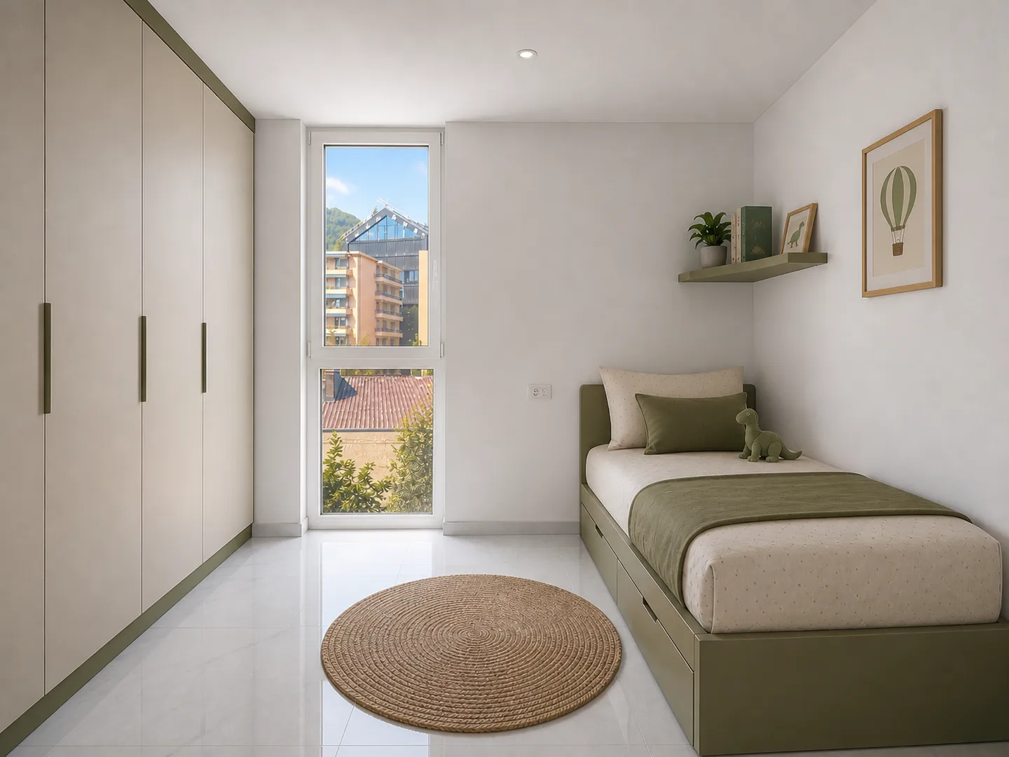 HIGH-STANDING ATTIC OF 4.5 ROOMS WITH VIEW IN VACALLO - Photo 7 of 10
