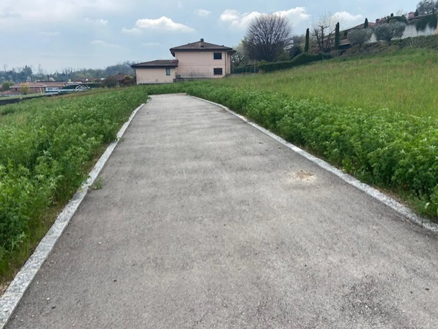 600 SQM LAND WITH LICENSE FOR A VILLA IN STABIO - Photo 3 of 3