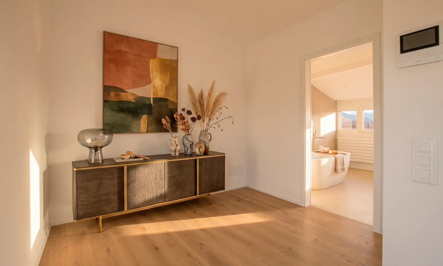 MAISON HISTORIQUE 7.5 RÉNOVÉE À NEUF À PREGASSONA ALTA - Photo 9 sur 13