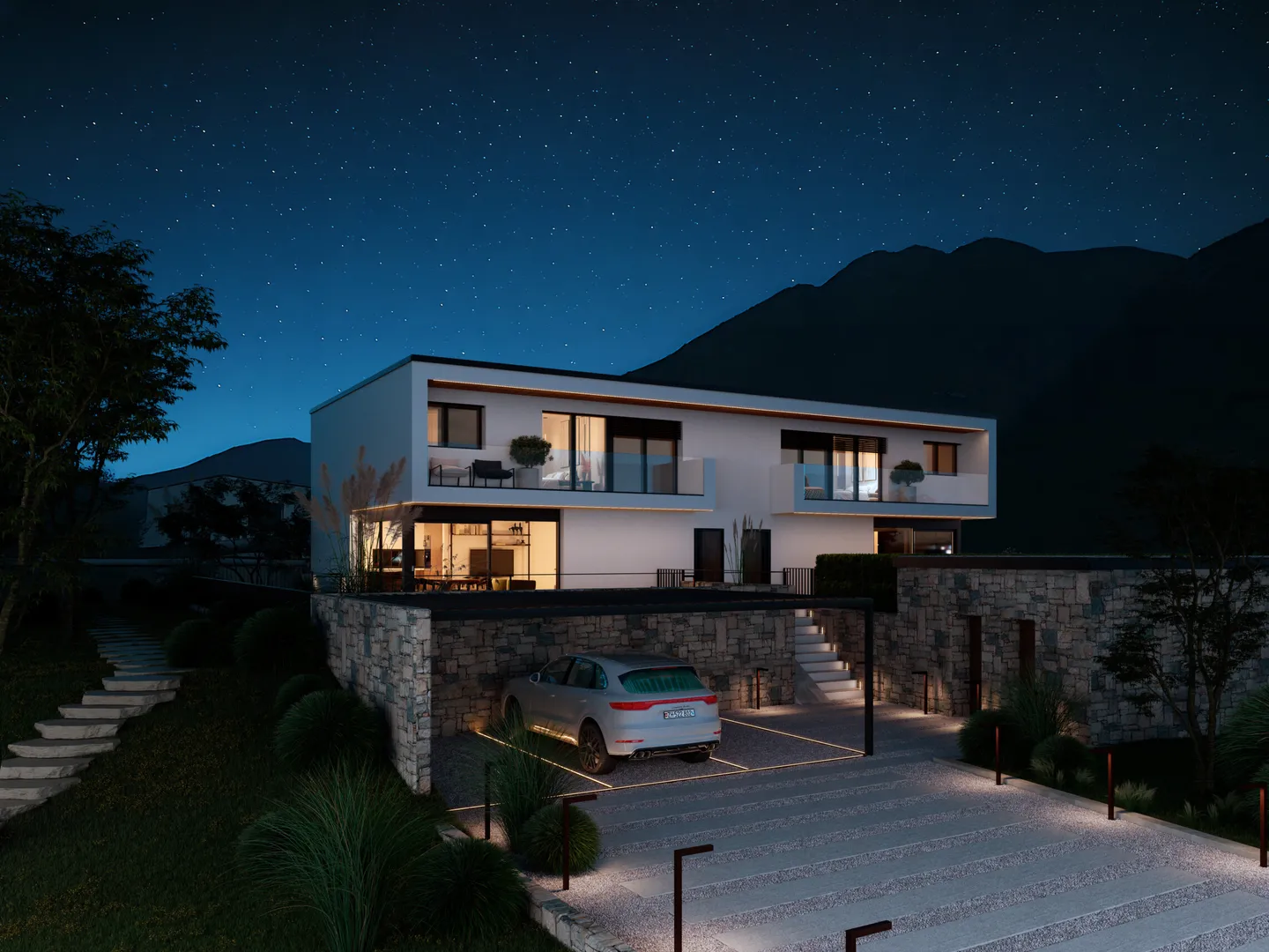 Villa moderna con giardino privato - Foto 9 di 13