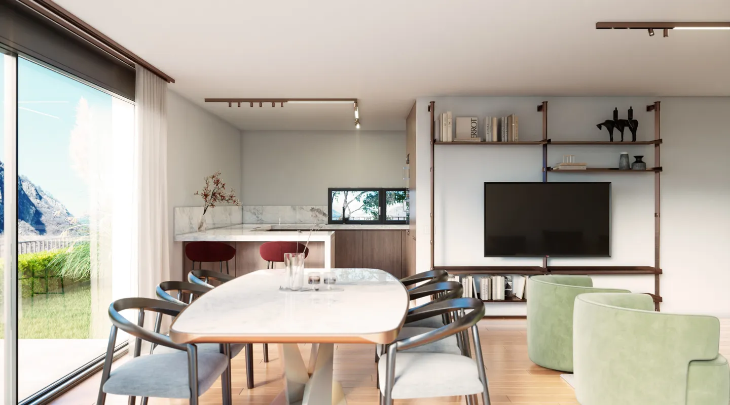 Villa moderna con giardino privato - Foto 4 di 13