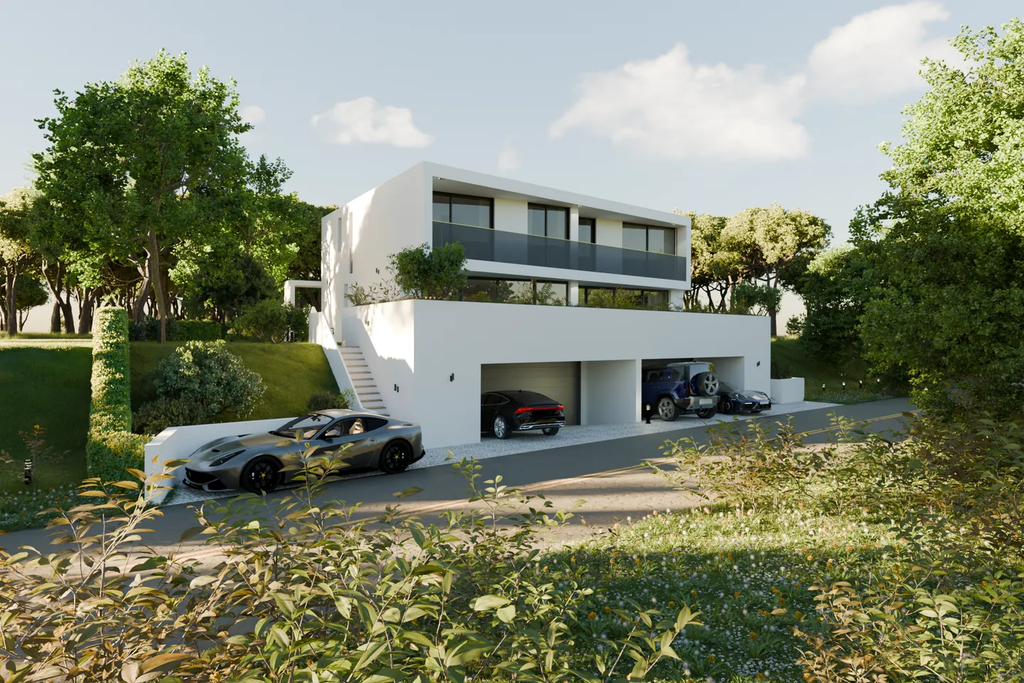 NEW 4.5 DESIGN VILLA WITH LARGE GARDEN IN GRAVESANO - Photo 8 of 13