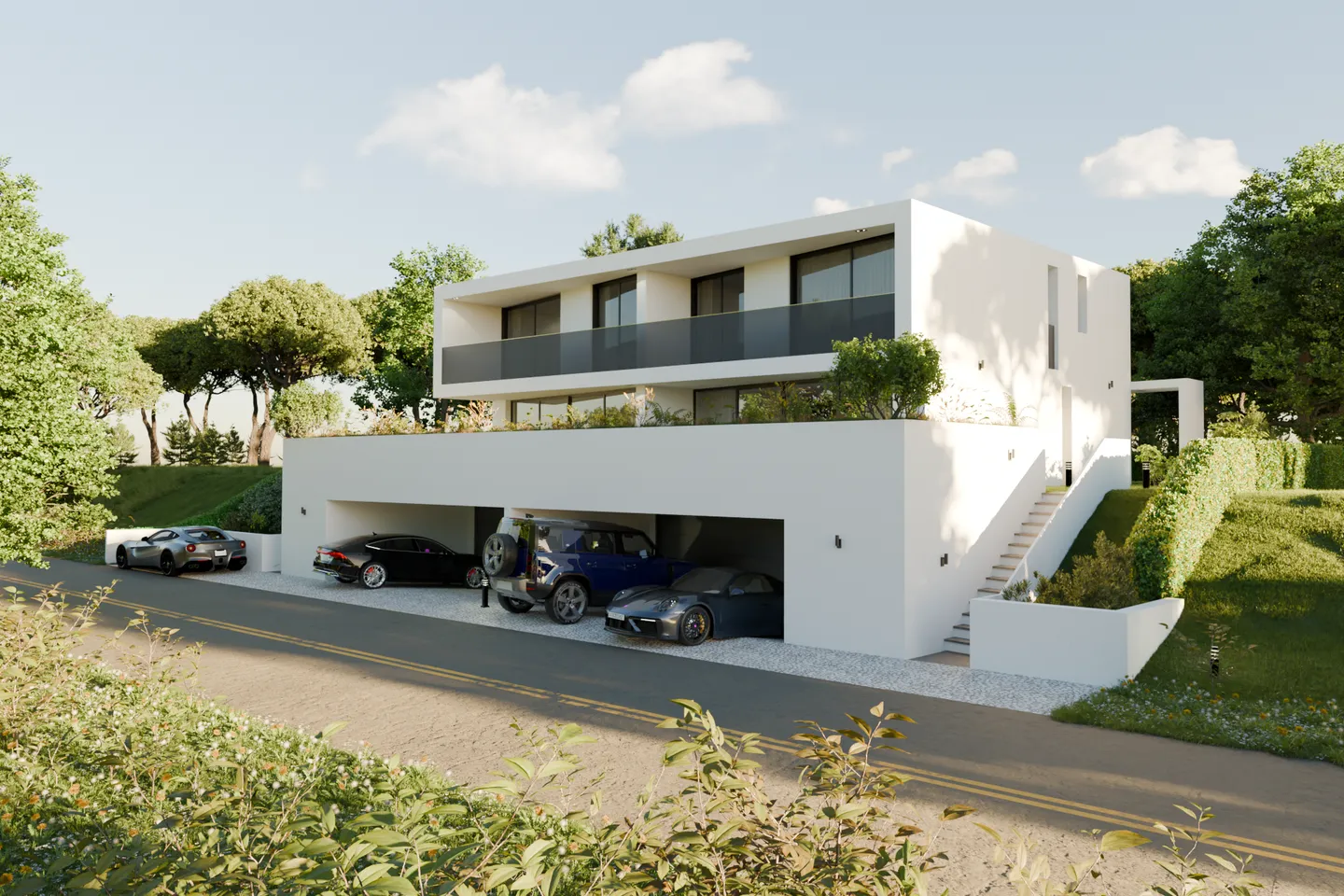 NEW 4.5 DESIGN VILLA WITH LARGE GARDEN IN GRAVESANO - Photo 7 of 13