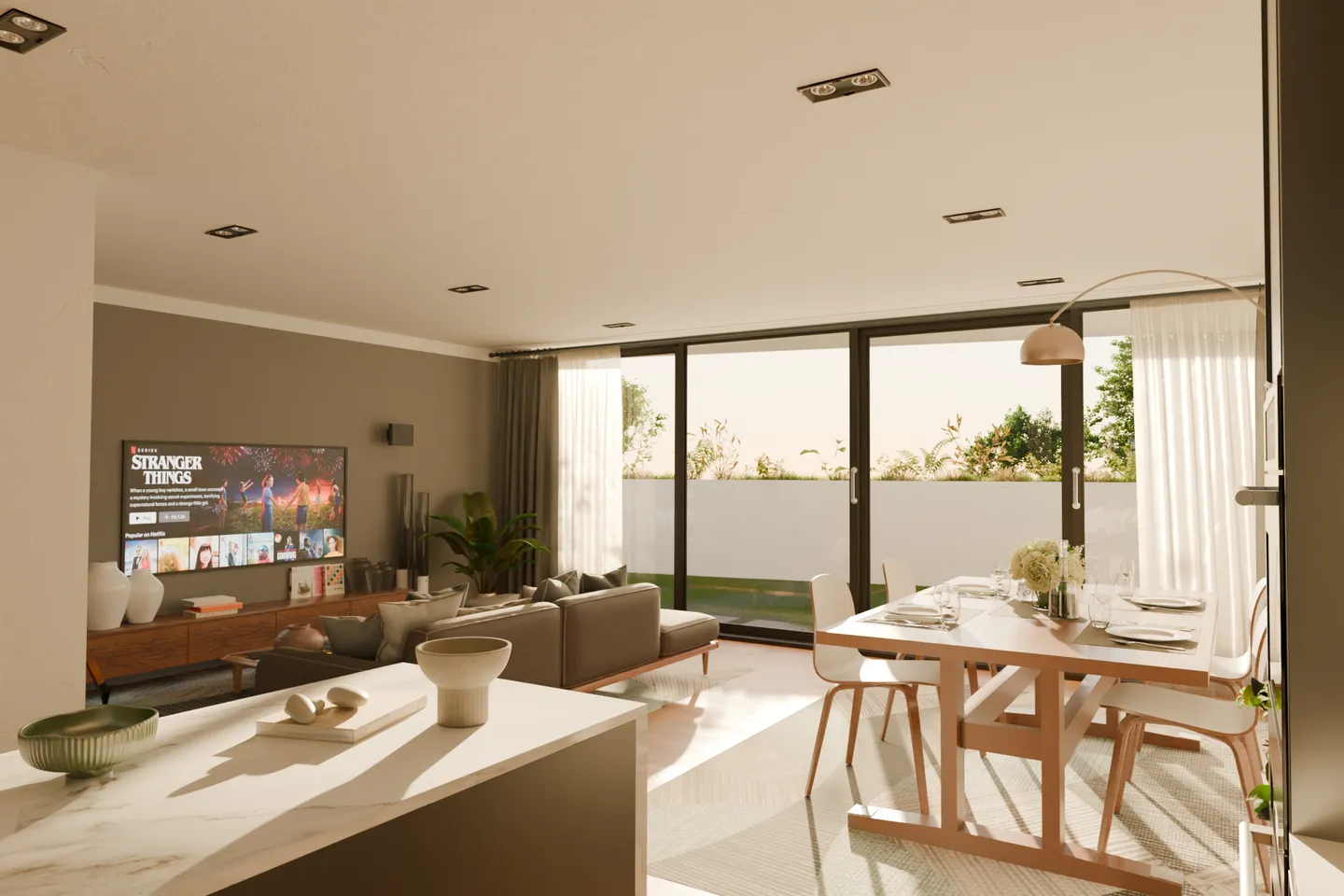 NEW 4.5 DESIGN VILLA WITH LARGE GARDEN IN GRAVESANO - Photo 3 of 13