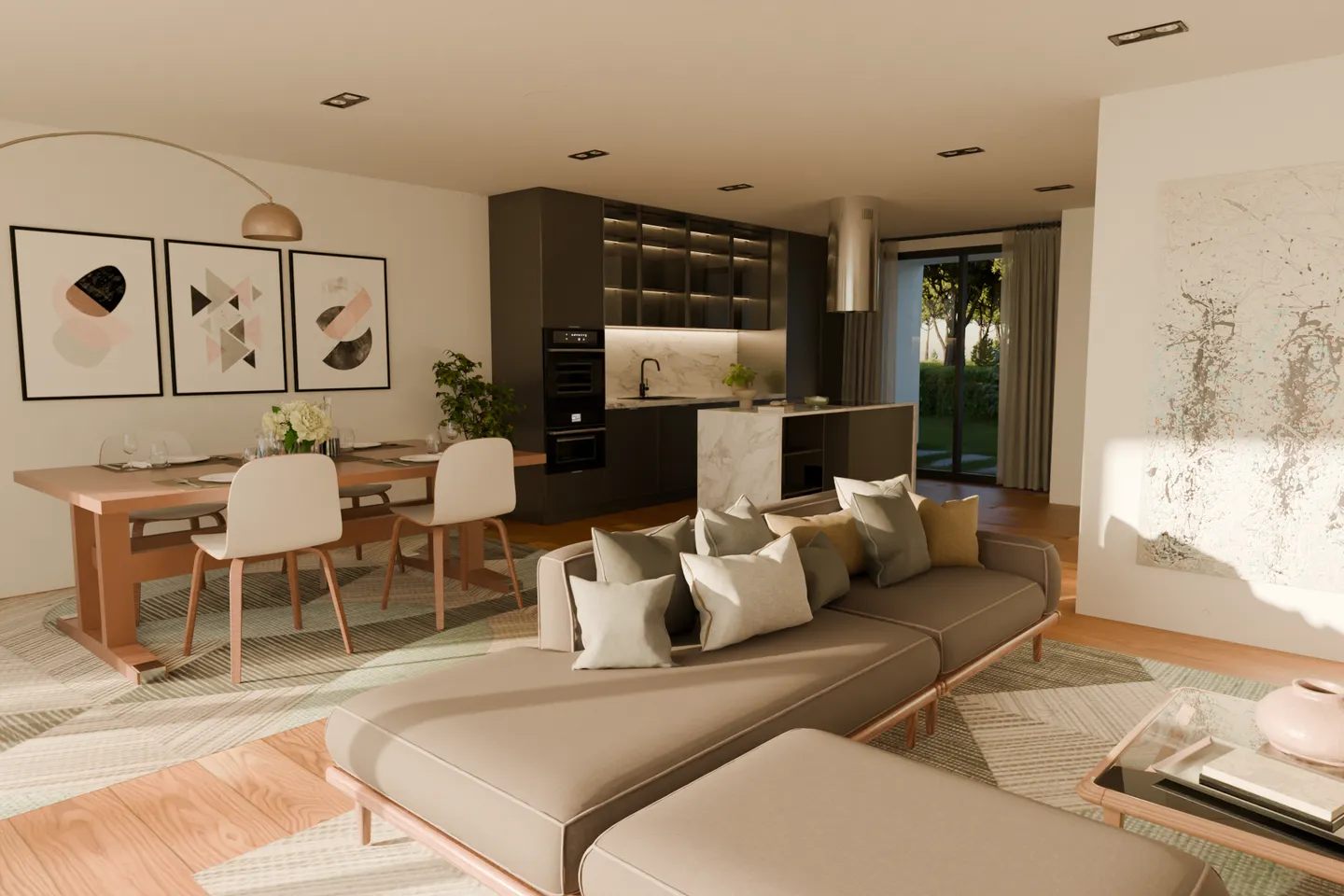 NEW 4.5 DESIGN VILLA WITH LARGE GARDEN IN GRAVESANO - Photo 4 of 13