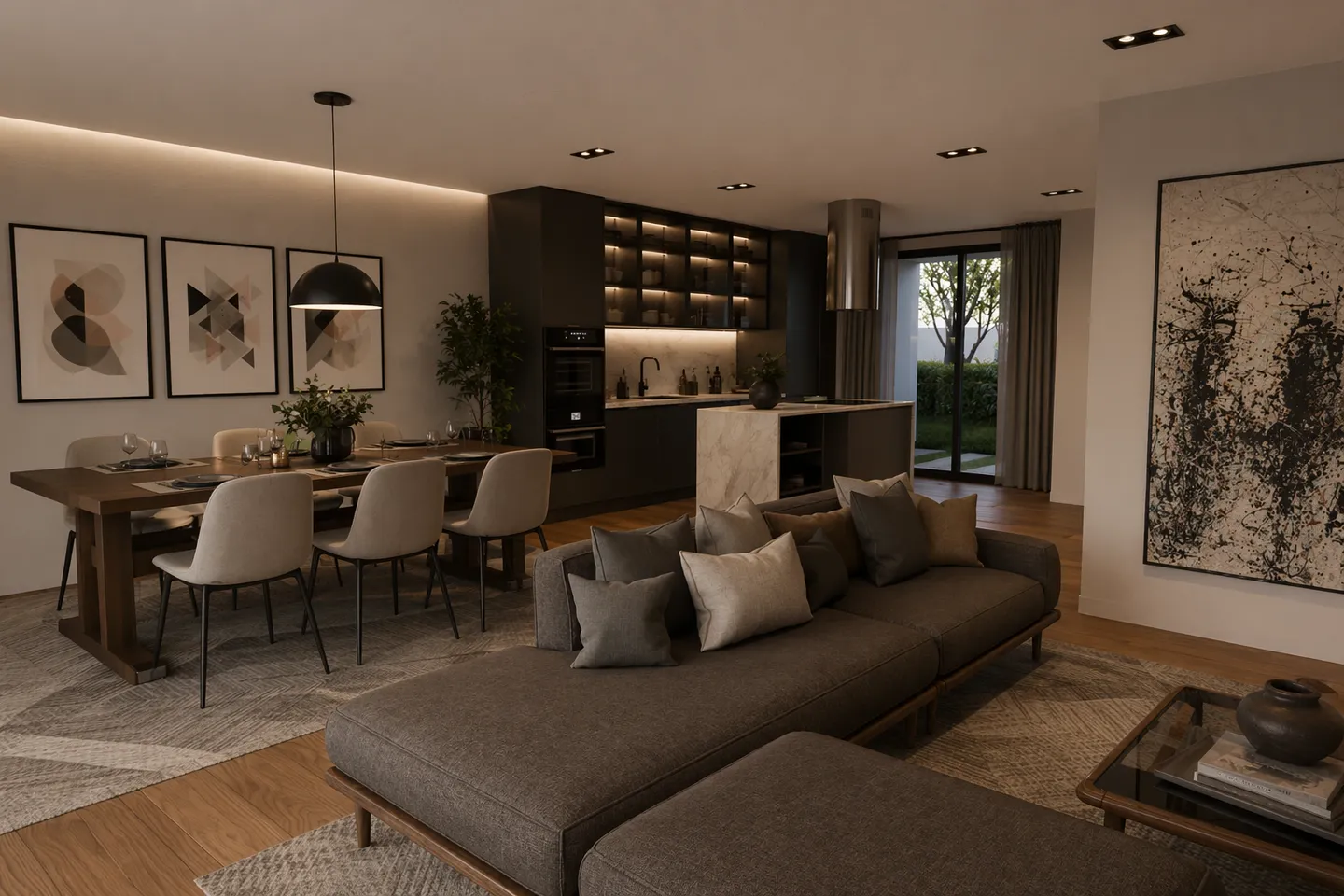 NEW AND MODERN VILLA 4.5 ROOMS WITH GARDEN IN GRAVESANO - Photo 4 of 12