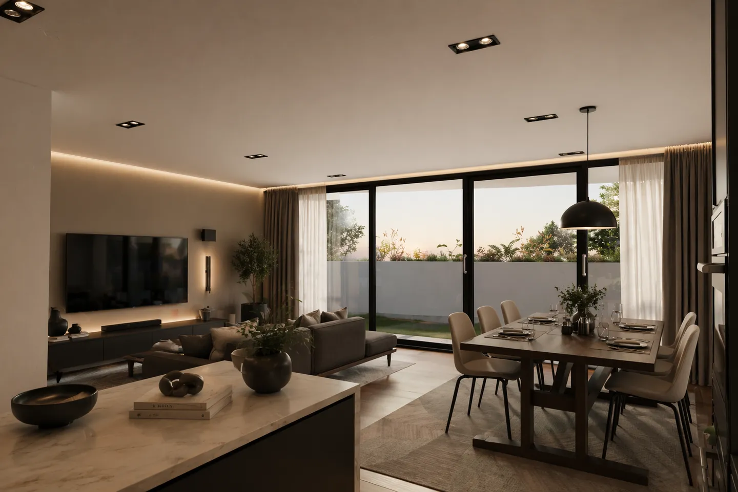 NEW AND MODERN VILLA 4.5 ROOMS WITH GARDEN IN GRAVESANO - Photo 2 of 12