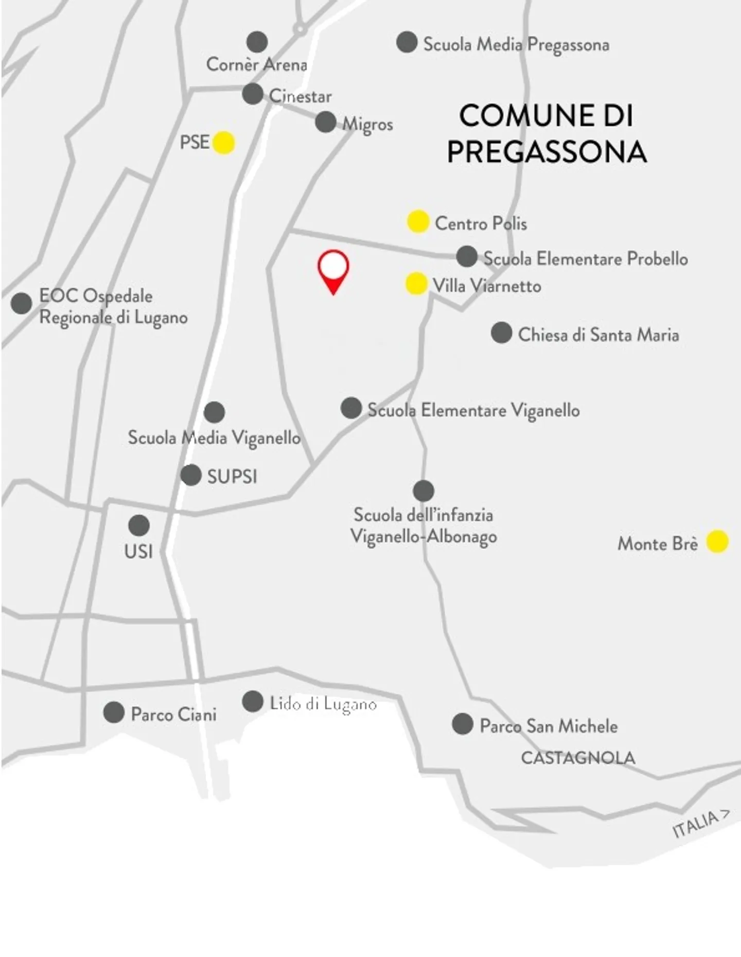 NOUVEAU 4.5 PIÈCES DE HAUT STANDING À PREGASSONA - Photo 11 sur 11