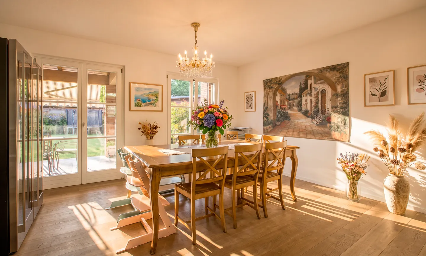 MAGNIFICENT 5.5-ROOM HOUSE WITH GARDEN IN GENESTRERIO - Photo 5 of 9