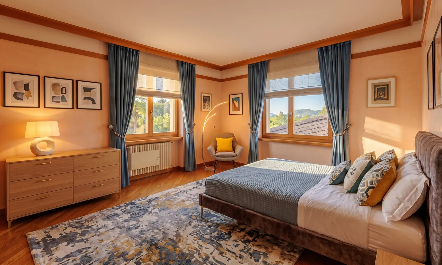 PRESTIGIÖSE VILLA MIT 9,5 ZIMMERN UND GROSSEM GRUNDSTÜCK IN VACALLO - Foto 6 von 13