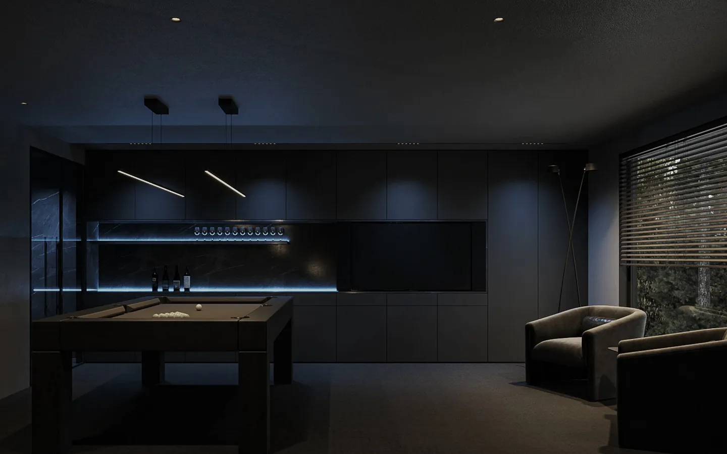 AUTHOR RESIDENCE IN ONE OF THE MOST EXCLUSIVE AREAS OF LUGANO - Photo 7 of 7